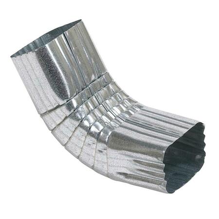 AMERIMAX HOME PRODUCTS 29264 2 x 3 in. Downspout A Elbow Galvanized, 15PK 58064